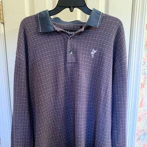 MENS ASHWORTH LONGSLEEVE POLO XXL